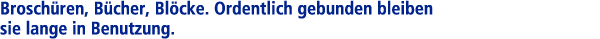 Binden/Kleben